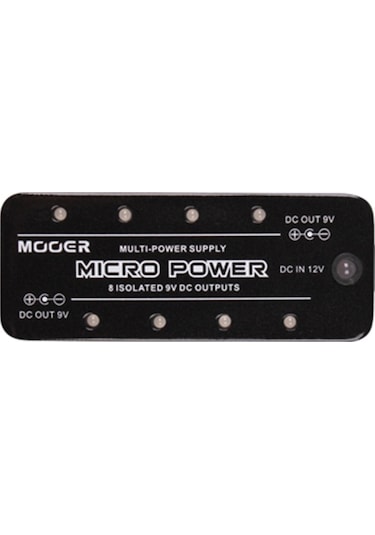 Mooer Micro Power 8 Giriş Çoklu Adaptör