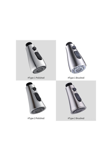 Qingmipy Mutfak Çekme Kranı Üç Fonksiyonlu Akış, Sprey, Durdur Su Tasarruflu G1/2 Bağlantılı, Anti-tıkanıklık Silikon Uçlar, Abs Malzeme, El İle Kurulum Diğer