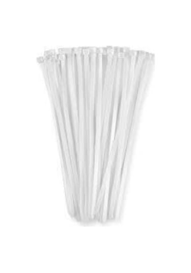 Tork Kablo Bağı Cırt Kelepçe 2,5mmx200mm Beyaz 100 'lü Paket