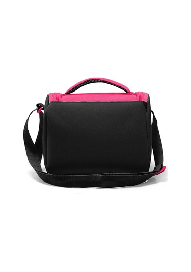 Coral High Pembe Siyah Beyaz Desenli 3 Lü Okul Çanta Seti Set0123678 Pembe - Siyah