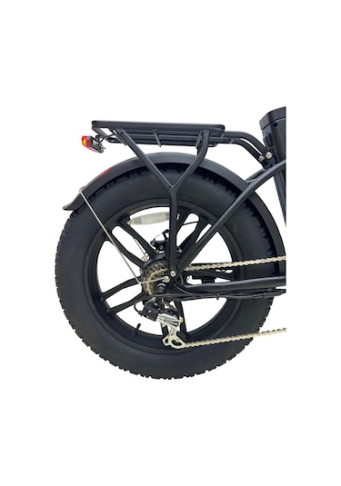 Skyjet Robusto Premium 750w Elektrikli Bisiklet Siyah