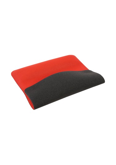 Newdaki Kırmızı Dikdörtgen Bilgisiyar Notebook Bileklik Destekli Ergonomik Optik Mousepad 19x23 cm
