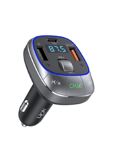 Linktech Gf17 48w Pd + Qc3.0 Led Ekranlı Fm Transmitter