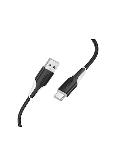 Borofone Bx119 Yeni Usb Usb-c / Tip-c Şarj Veri Kablosu, Uzunluk: 1m Siyah