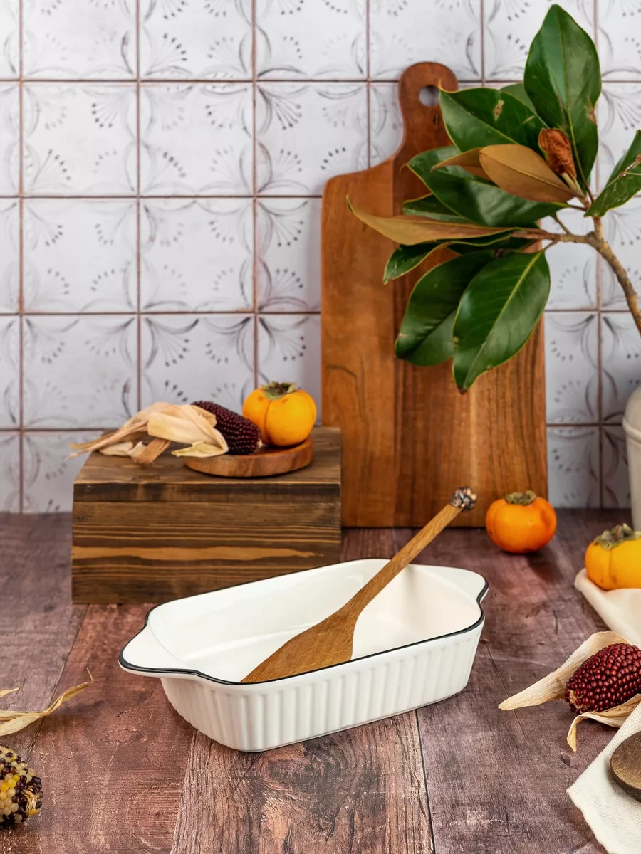 Korall Pişirme Ve Sunum Kabı Sugar 26.5cm / 800ml 263660712 Beyaz