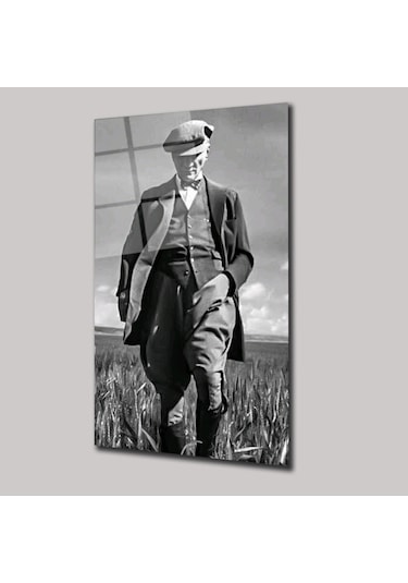 M. K. Atatürk - Cam Tablo - Deg0288