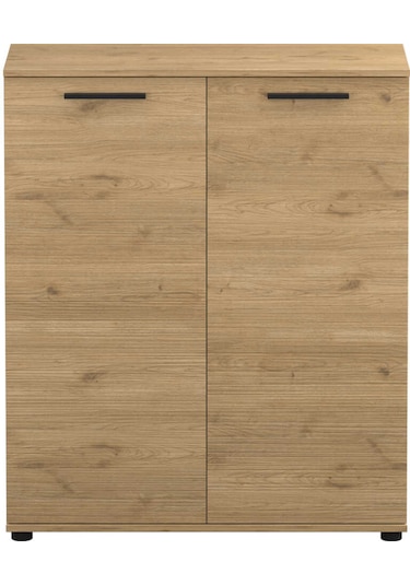 Trendline Çok Amaçlı İki Kapaklı 5 Raflı Dolap Florida Meşe 91x108x35 Cm Meşe Trendline Çok Amaçlı İki Kapaklı 5 Raflı Dolap Florida Meşe 91x108x35 Cm Meşe