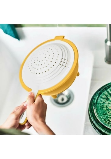 Tupperware Çiftlü Süzgeç 388241484 Turuncu
