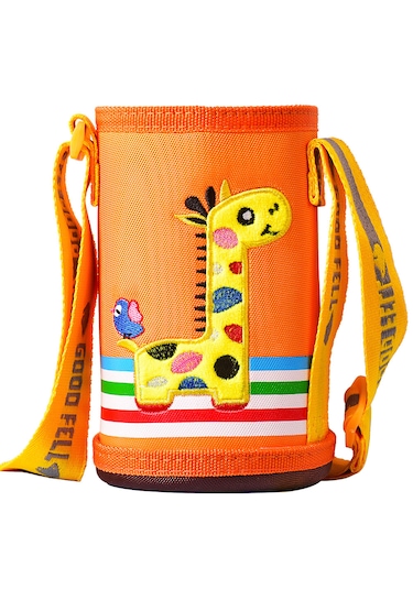 Çocuk Termos Kılıfı Sırtta Taşınabilir 01-sarı Sarı