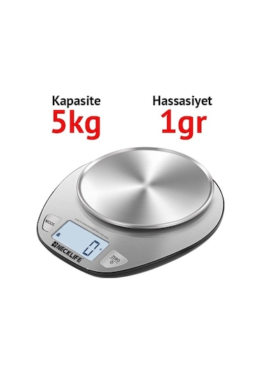 Necklife Ek 4352h Dijital Mutfak Terazisi