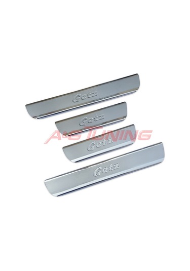 Hyundai Getz Krom Kapı Eşiği Takımı 2002 Üzeri Paslanmaz Çelik N11.6147