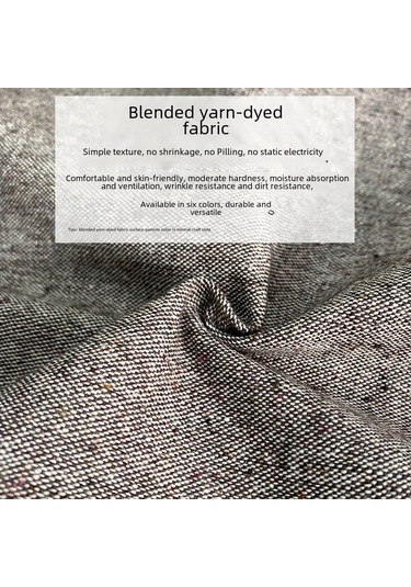 Springsun Kış Bahar Linen Sandalye Yastığı - Nane Yeşili - Nem Emici, Konforlu, Evde Koltuk/sandalye Kullanıma Uygun DiğER