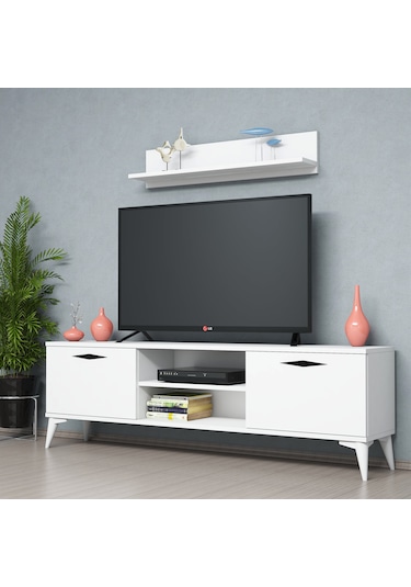 Ferniso Mobilya 160 Cm Tv Ünitesi Full Beyaz