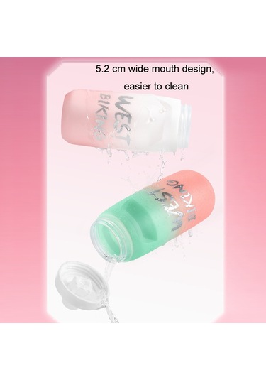 Batı Bisiklet 750ml Bisiklet Su Şişesi Taşınabilir Açık Bisiklet Su Bardağı, Renk: Siyah Gri Degrade Diğer