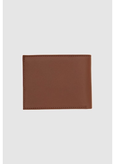 Ds Damat Taba Kutulu Hakiki Deri Cüzdan 2H1119ST134 Taba