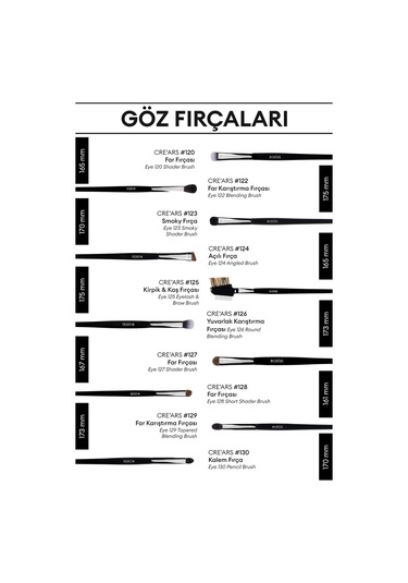 Cre'ars Angled Foundation Brush 109