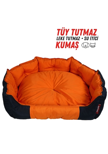 Xpermate Biscuit Tüy Tutmaz Kedi Köpek Yatağı 75 x 80 x 28 CM