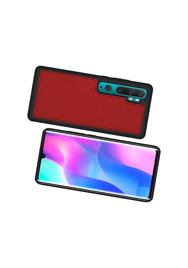FitCase Xiaomi Mi Note 10 Kılıf Proda Deri Kapak