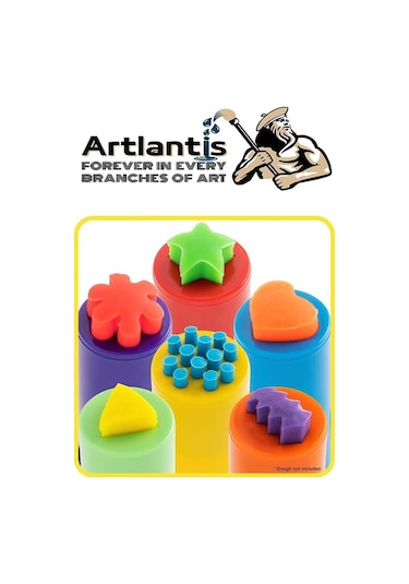 Oyun Hamuru Oyuncak Merdane Silindir Kesici Şekiller Kalıp Enjektör Seti 1 Paket Okul Öncesi Kreş Anasınıfı Etkinlik