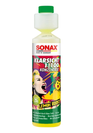 Sonax Konsantre Cam Suyu Limon 1:100 250 Ml