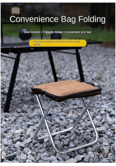 Bloomnest Altın-siyah Katlanır Kamp Sandalyesi, Taşınabilir Balıkçı Sandalyesi, Piknik Koltuğu Açık Hava Etkinlikleri İçin Uygun, Alüminyum Alaşım, Oxford Kumaş, Pratik Taşınabilir Çanta, Ergonomik Tasarım Altın - Siyah