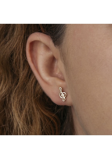 Herşey Nota Kadın Gold Renk Kalp Desenli Açılabilir Kapaklı Resimlikli Kalp Kolye Altın