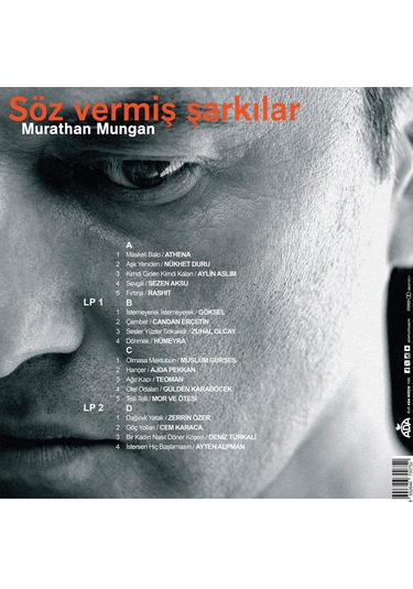 Murathan Mungan - Söz Vermiş Şarkılar 2 Plak