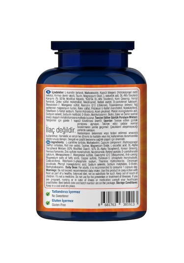 One Up Multivitamin Enerji 30 Kapsül