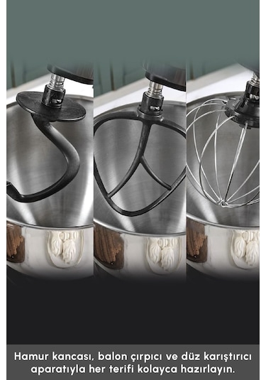 Karaca Multichef 1900 W Stand Mikser Mutfak Şefi 5.5 L