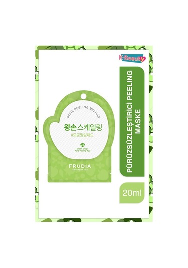 Frudia Green Grape Gözenek Kontrol Pore Peeling Mask 5 x 20 ML