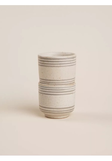 Sl Home Seramik Bardak Seti 2'li, 150 Ml 235993930 Bej