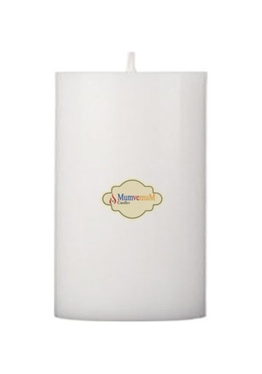 Small Set Mum Çap 7 Cm Beyaz Beyaz