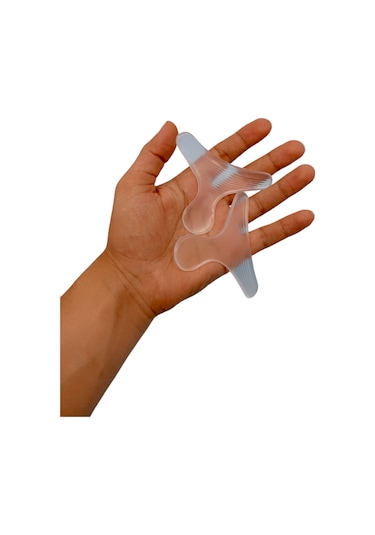 Akestoria Med T Şekli Ayakkabı Topuk Vurma Silikon Önleyici 2 Adet 1 Çift Fc-026 Standart