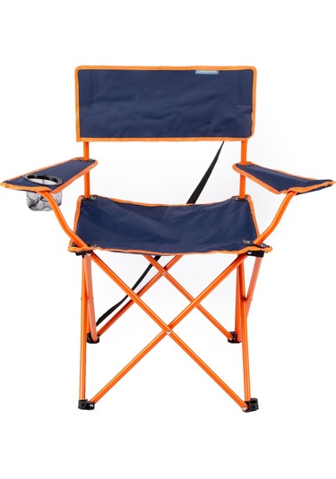 Eco Ergonomik Katlanır Kamp Sandalyesi Lacivert