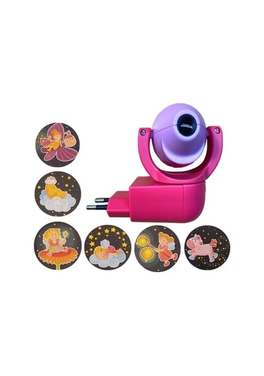 Soulader Akıllı Işık Algılayıcılı Çocuklar İçin Otomatik Açılan Gece Lambası Ve Yıldız Projeksiyon Cihazı Mor