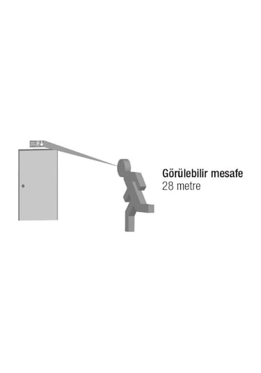 Arsel Dekolite Z Serisi Çift Yüzlü Ae-3223-L Acil Çıkış Yönlendir