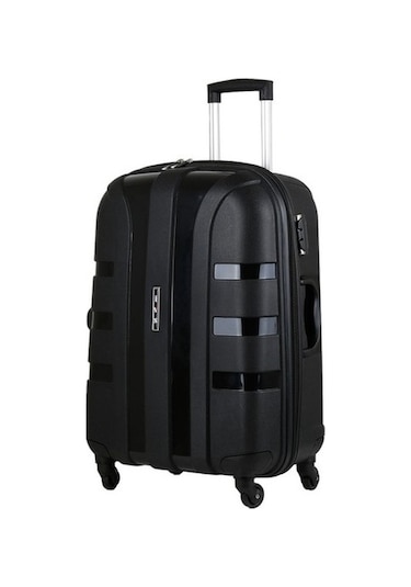 İvs Pp3 4 Tekerlekli Abs Valiz Seti Siyah