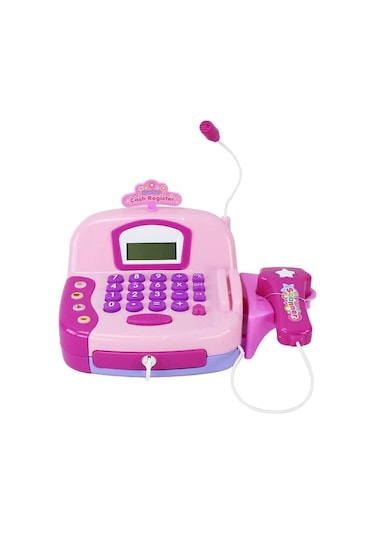 Mikrofonlu Işıklı Ve Sesli Yazar Kasa