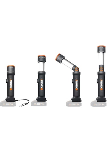 Worx Wx027.9 20Volt 510 Lümen Çok Fonksiyonlu Led Fener Akü Dahi N11.2884