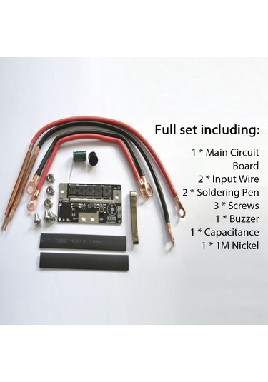 Vkemall 12v Pcb Lityum Pil Spot Kaynak Makinesi - Nikel Parçaları Kaynak, Kolay Kullanım, Taşınabilir Tasarım Pil Dahil Değil