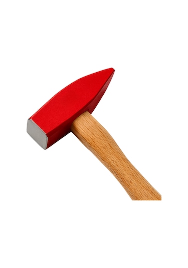 300gr Çelik Başlı Ergonomik Ahşap Saplı Çift Taraflı Çekiç