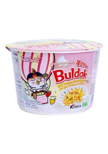 Samyang Buldak Hot Chicken Cream Carbonara Ramen 120 G
