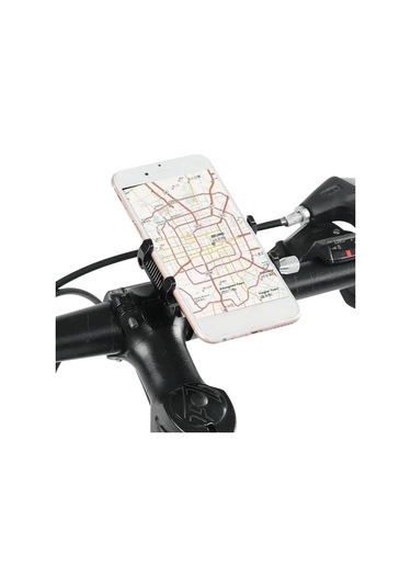 Valkyrie X-81s Metal Motorsiklet Bisiklet Cep Telefonu Tutucu - Alüminyum Alaşım Darbeye Dayanıklı Paslanmaz - 360 Derece Evrensel Siyah