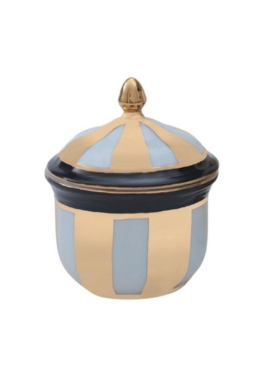 Kenar Gold Şekerlik Siyah