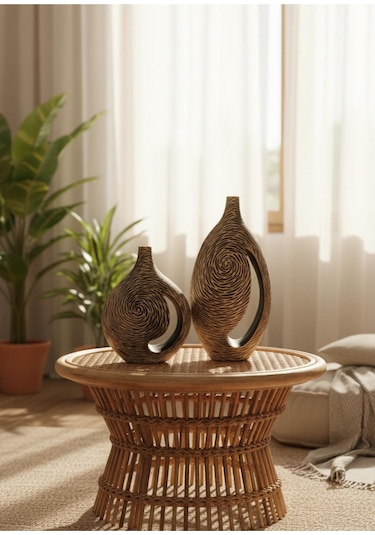Çizgili Büyük Polyester Çok Renkli