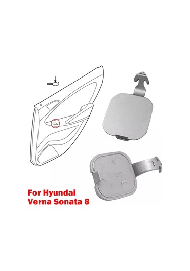 Hyundai Verna Sonata İçin 1x Araba Kapı İç Kolu Vida Kapağı