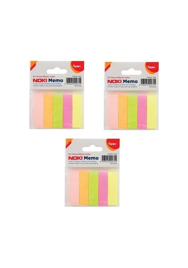 Noki Indeks 5 Renk 100 Yaprak 3'Lü