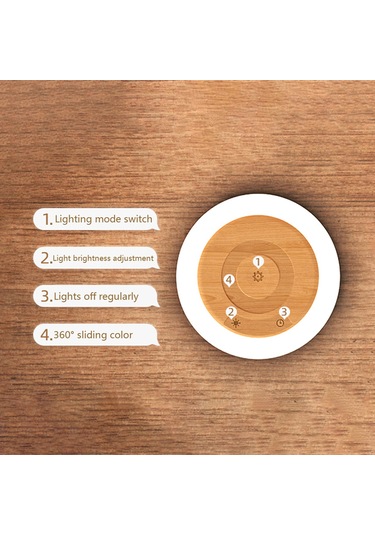 Moveevo Rgb Dokunmatik Mutfak Lamba, Zamanlayıcı Ve Usb Şarjlı, Ev Odası Ambiyans Aydınlatması, 7 Renkli Ve 3 Parlaklık Modu, Yatak Odası Dekorasyonu Beyaz