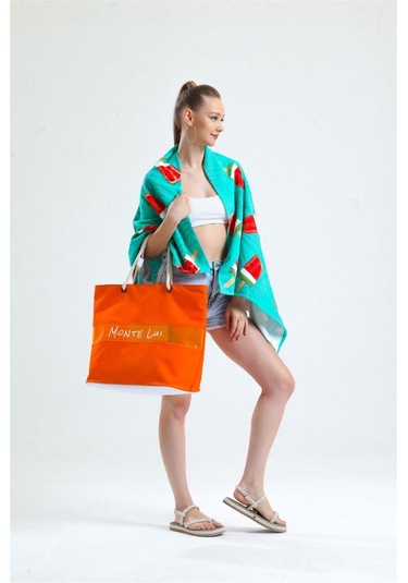 Monte Lui 1011 Plaj Çantası Turuncu