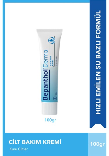 Bepanthol Derma Cilt Bakım Kremi 100 G + Temel Nemlendirici Losyon 3 x 10 ML
